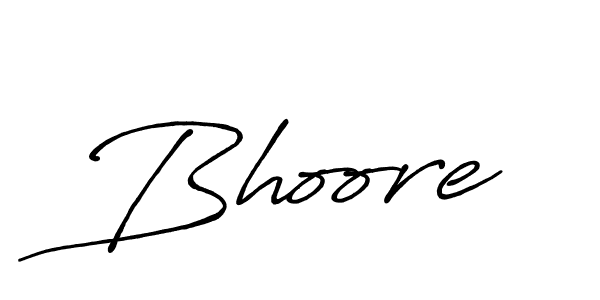Design your own signature with our free online signature maker. With this signature software, you can create a handwritten (Antro_Vectra_Bolder) signature for name Bhoore. Bhoore signature style 7 images and pictures png