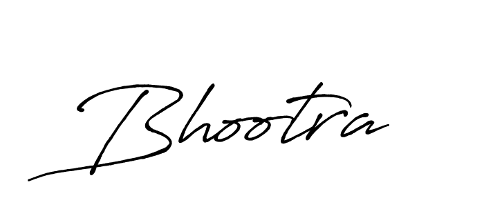 Create a beautiful signature design for name Bhootra. With this signature (Antro_Vectra_Bolder) fonts, you can make a handwritten signature for free. Bhootra signature style 7 images and pictures png