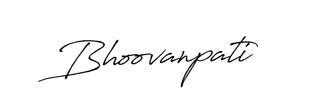 Also we have Bhoovanpati name is the best signature style. Create professional handwritten signature collection using Antro_Vectra_Bolder autograph style. Bhoovanpati signature style 7 images and pictures png