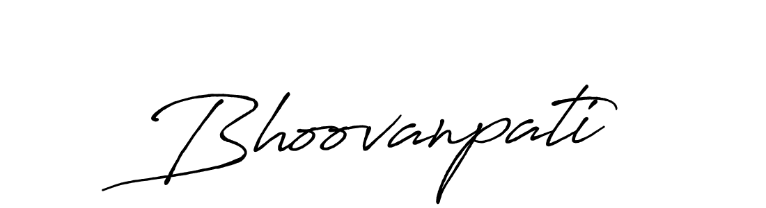 Also we have Bhoovanpati name is the best signature style. Create professional handwritten signature collection using Antro_Vectra_Bolder autograph style. Bhoovanpati signature style 7 images and pictures png