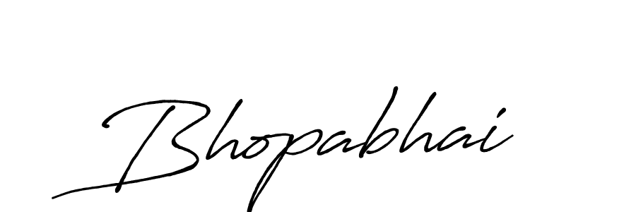 Design your own signature with our free online signature maker. With this signature software, you can create a handwritten (Antro_Vectra_Bolder) signature for name Bhopabhai. Bhopabhai signature style 7 images and pictures png
