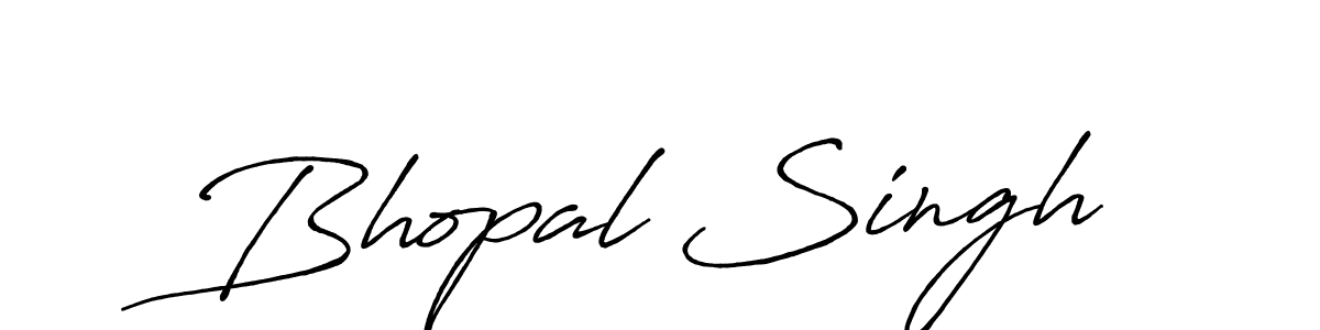 It looks lik you need a new signature style for name Bhopal Singh. Design unique handwritten (Antro_Vectra_Bolder) signature with our free signature maker in just a few clicks. Bhopal Singh signature style 7 images and pictures png