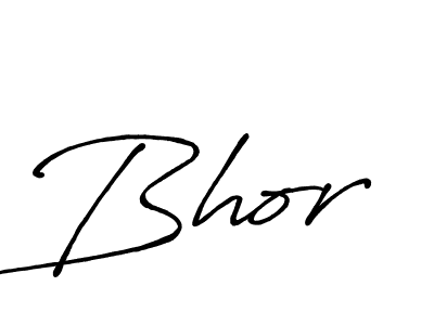 How to make Bhor signature? Antro_Vectra_Bolder is a professional autograph style. Create handwritten signature for Bhor name. Bhor signature style 7 images and pictures png