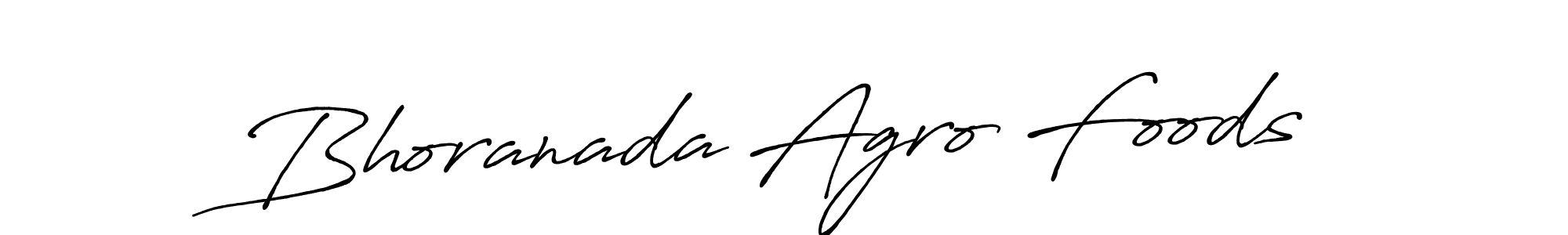 Make a beautiful signature design for name Bhoranada Agro Foods. Use this online signature maker to create a handwritten signature for free. Bhoranada Agro Foods signature style 7 images and pictures png