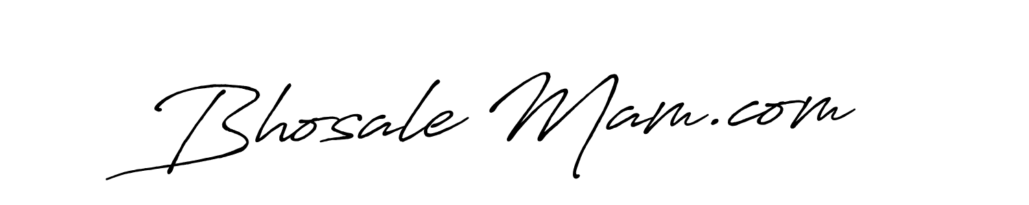 Bhosale Mam.com stylish signature style. Best Handwritten Sign (Antro_Vectra_Bolder) for my name. Handwritten Signature Collection Ideas for my name Bhosale Mam.com. Bhosale Mam.com signature style 7 images and pictures png