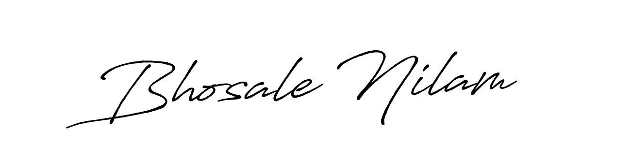 You can use this online signature creator to create a handwritten signature for the name Bhosale Nilam. This is the best online autograph maker. Bhosale Nilam signature style 7 images and pictures png