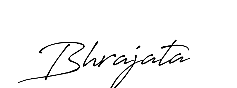 Use a signature maker to create a handwritten signature online. With this signature software, you can design (Antro_Vectra_Bolder) your own signature for name Bhrajata. Bhrajata signature style 7 images and pictures png