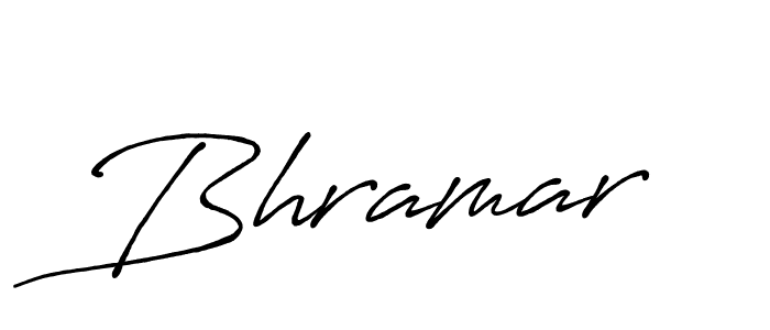 How to make Bhramar name signature. Use Antro_Vectra_Bolder style for creating short signs online. This is the latest handwritten sign. Bhramar signature style 7 images and pictures png