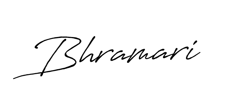 Antro_Vectra_Bolder is a professional signature style that is perfect for those who want to add a touch of class to their signature. It is also a great choice for those who want to make their signature more unique. Get Bhramari name to fancy signature for free. Bhramari signature style 7 images and pictures png