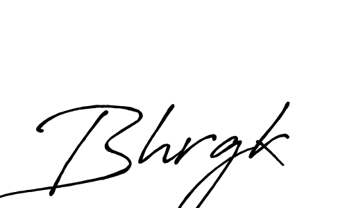 How to make Bhrgk signature? Antro_Vectra_Bolder is a professional autograph style. Create handwritten signature for Bhrgk name. Bhrgk signature style 7 images and pictures png