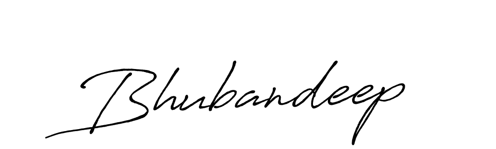 Design your own signature with our free online signature maker. With this signature software, you can create a handwritten (Antro_Vectra_Bolder) signature for name Bhubandeep. Bhubandeep signature style 7 images and pictures png