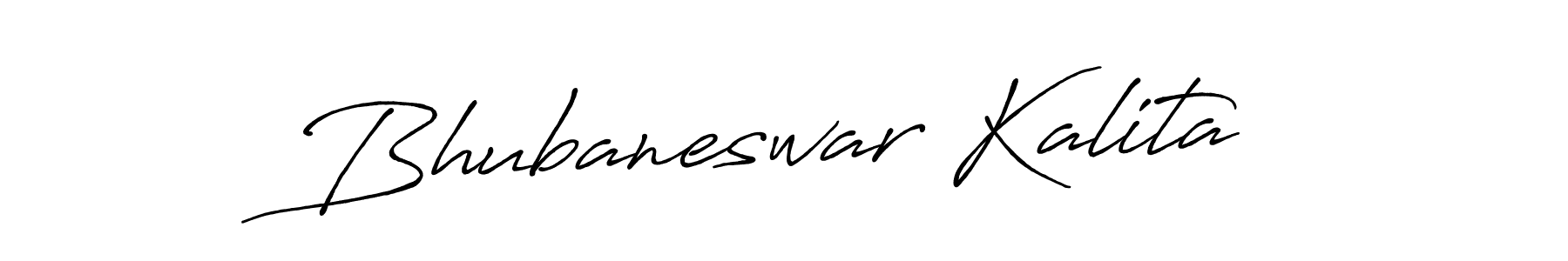 Design your own signature with our free online signature maker. With this signature software, you can create a handwritten (Antro_Vectra_Bolder) signature for name Bhubaneswar Kalita. Bhubaneswar Kalita signature style 7 images and pictures png
