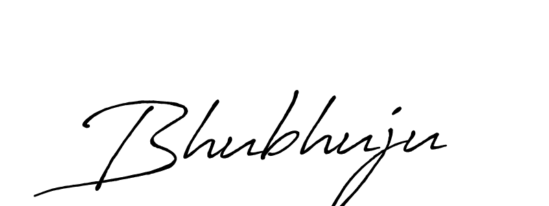 Bhubhuju stylish signature style. Best Handwritten Sign (Antro_Vectra_Bolder) for my name. Handwritten Signature Collection Ideas for my name Bhubhuju. Bhubhuju signature style 7 images and pictures png