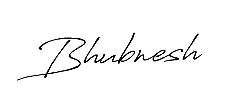Use a signature maker to create a handwritten signature online. With this signature software, you can design (Antro_Vectra_Bolder) your own signature for name Bhubnesh. Bhubnesh signature style 7 images and pictures png