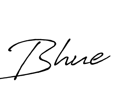 Bhue stylish signature style. Best Handwritten Sign (Antro_Vectra_Bolder) for my name. Handwritten Signature Collection Ideas for my name Bhue. Bhue signature style 7 images and pictures png