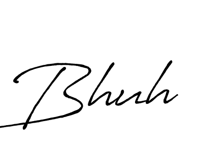 Also we have Bhuh name is the best signature style. Create professional handwritten signature collection using Antro_Vectra_Bolder autograph style. Bhuh signature style 7 images and pictures png