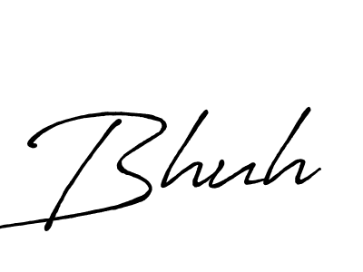 Also we have Bhuh name is the best signature style. Create professional handwritten signature collection using Antro_Vectra_Bolder autograph style. Bhuh signature style 7 images and pictures png