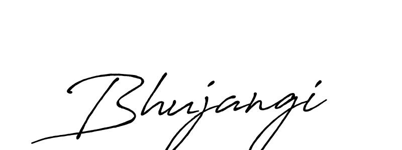Once you've used our free online signature maker to create your best signature Antro_Vectra_Bolder style, it's time to enjoy all of the benefits that Bhujangi name signing documents. Bhujangi signature style 7 images and pictures png