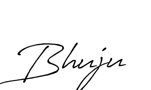 Create a beautiful signature design for name Bhuju. With this signature (Antro_Vectra_Bolder) fonts, you can make a handwritten signature for free. Bhuju signature style 7 images and pictures png
