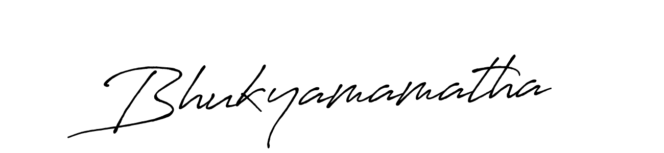 Bhukyamamatha stylish signature style. Best Handwritten Sign (Antro_Vectra_Bolder) for my name. Handwritten Signature Collection Ideas for my name Bhukyamamatha. Bhukyamamatha signature style 7 images and pictures png