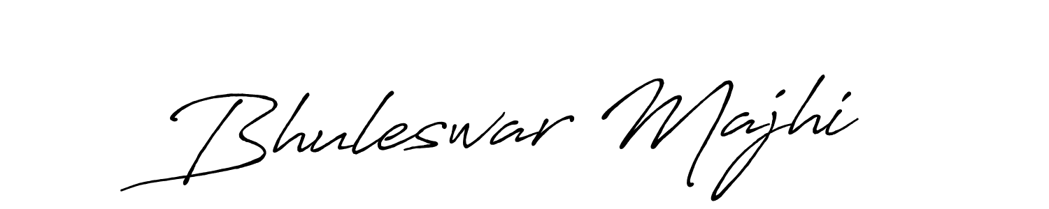 Design your own signature with our free online signature maker. With this signature software, you can create a handwritten (Antro_Vectra_Bolder) signature for name Bhuleswar Majhi. Bhuleswar Majhi signature style 7 images and pictures png