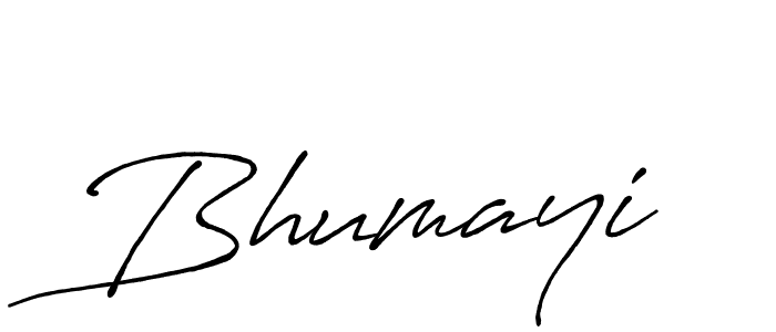 Also You can easily find your signature by using the search form. We will create Bhumayi name handwritten signature images for you free of cost using Antro_Vectra_Bolder sign style. Bhumayi signature style 7 images and pictures png