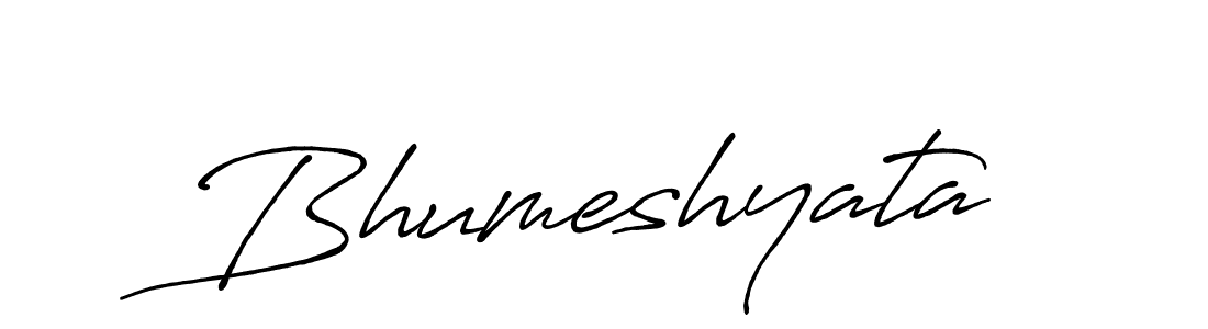 Design your own signature with our free online signature maker. With this signature software, you can create a handwritten (Antro_Vectra_Bolder) signature for name Bhumeshyata. Bhumeshyata signature style 7 images and pictures png