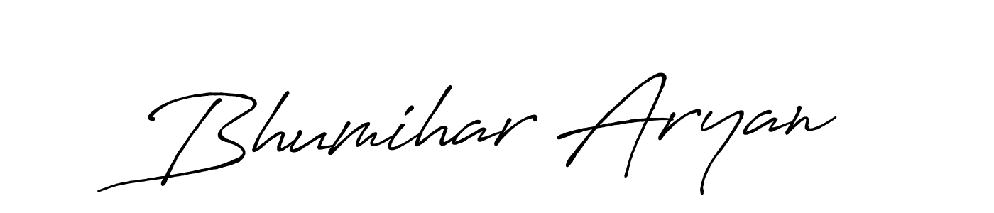 Make a beautiful signature design for name Bhumihar Aryan. Use this online signature maker to create a handwritten signature for free. Bhumihar Aryan signature style 7 images and pictures png