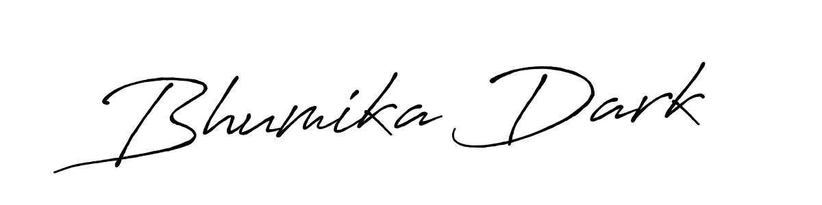Similarly Antro_Vectra_Bolder is the best handwritten signature design. Signature creator online .You can use it as an online autograph creator for name Bhumika Dark. Bhumika Dark signature style 7 images and pictures png