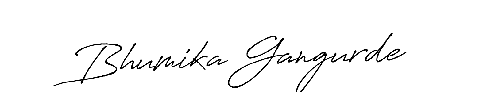 How to Draw Bhumika Gangurde signature style? Antro_Vectra_Bolder is a latest design signature styles for name Bhumika Gangurde. Bhumika Gangurde signature style 7 images and pictures png