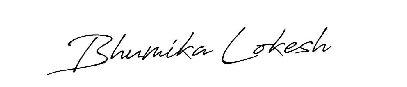 Here are the top 10 professional signature styles for the name Bhumika Lokesh. These are the best autograph styles you can use for your name. Bhumika Lokesh signature style 7 images and pictures png