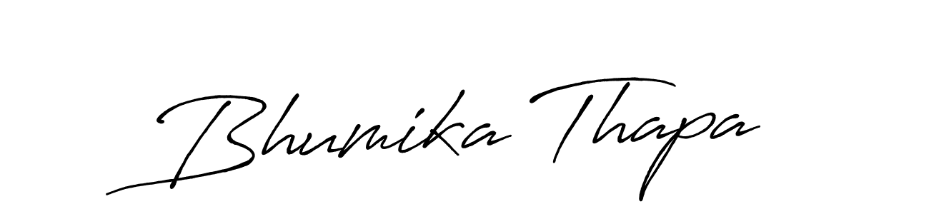 How to Draw Bhumika Thapa signature style? Antro_Vectra_Bolder is a latest design signature styles for name Bhumika Thapa. Bhumika Thapa signature style 7 images and pictures png