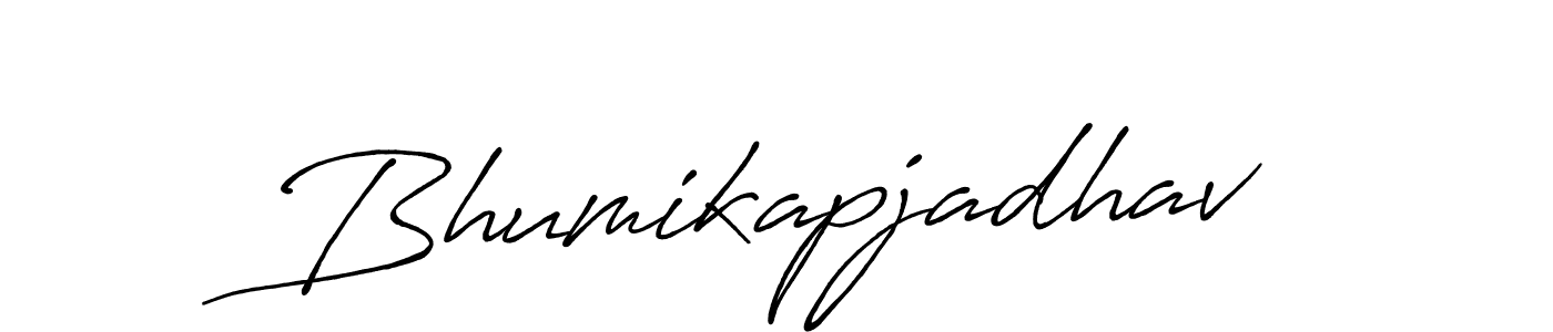 How to Draw Bhumikapjadhav signature style? Antro_Vectra_Bolder is a latest design signature styles for name Bhumikapjadhav. Bhumikapjadhav signature style 7 images and pictures png