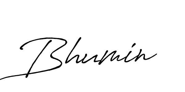 The best way (Antro_Vectra_Bolder) to make a short signature is to pick only two or three words in your name. The name Bhumin include a total of six letters. For converting this name. Bhumin signature style 7 images and pictures png