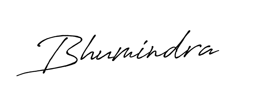 Design your own signature with our free online signature maker. With this signature software, you can create a handwritten (Antro_Vectra_Bolder) signature for name Bhumindra. Bhumindra signature style 7 images and pictures png