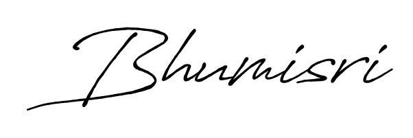 Discover how Bhumisri looks in an executive cursive font (Antro_Vectra_Bolder). Perfect for legal documents, invoices, and certificates. Bhumisri signature style 7 images and pictures png