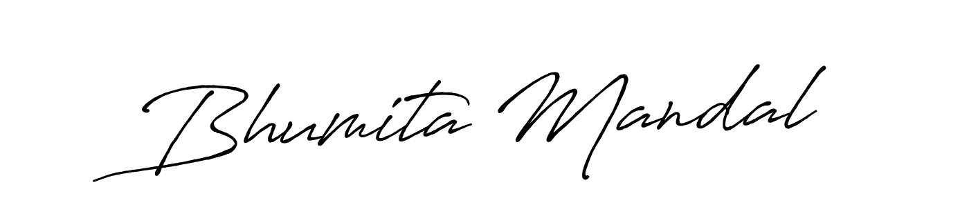 The best way (Antro_Vectra_Bolder) to make a short signature is to pick only two or three words in your name. The name Bhumita Mandal include a total of six letters. For converting this name. Bhumita Mandal signature style 7 images and pictures png