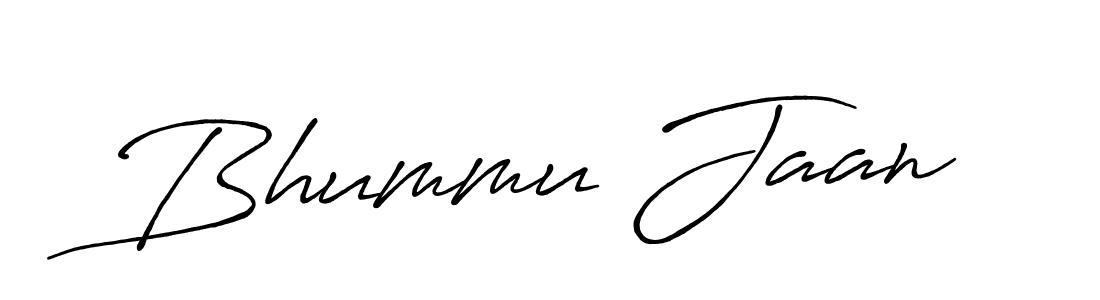 Also we have Bhummu Jaan name is the best signature style. Create professional handwritten signature collection using Antro_Vectra_Bolder autograph style. Bhummu Jaan signature style 7 images and pictures png