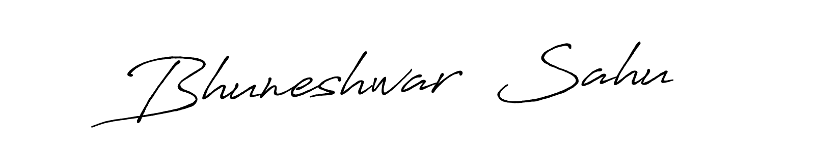 Antro_Vectra_Bolder is a professional signature style that is perfect for those who want to add a touch of class to their signature. It is also a great choice for those who want to make their signature more unique. Get Bhuneshwar  Sahu name to fancy signature for free. Bhuneshwar  Sahu signature style 7 images and pictures png