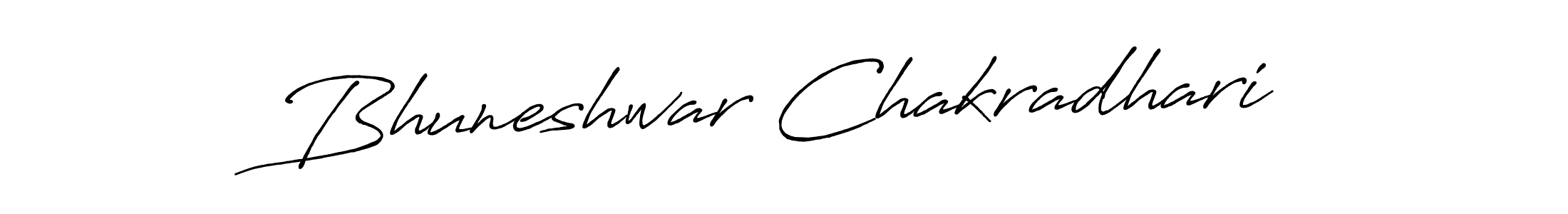 How to make Bhuneshwar Chakradhari signature? Antro_Vectra_Bolder is a professional autograph style. Create handwritten signature for Bhuneshwar Chakradhari name. Bhuneshwar Chakradhari signature style 7 images and pictures png