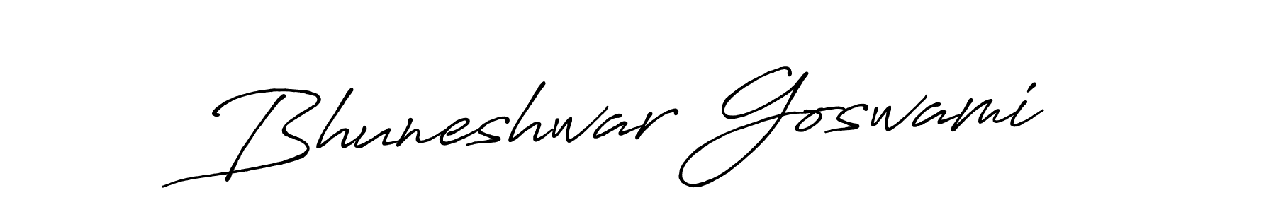How to make Bhuneshwar Goswami signature? Antro_Vectra_Bolder is a professional autograph style. Create handwritten signature for Bhuneshwar Goswami name. Bhuneshwar Goswami signature style 7 images and pictures png