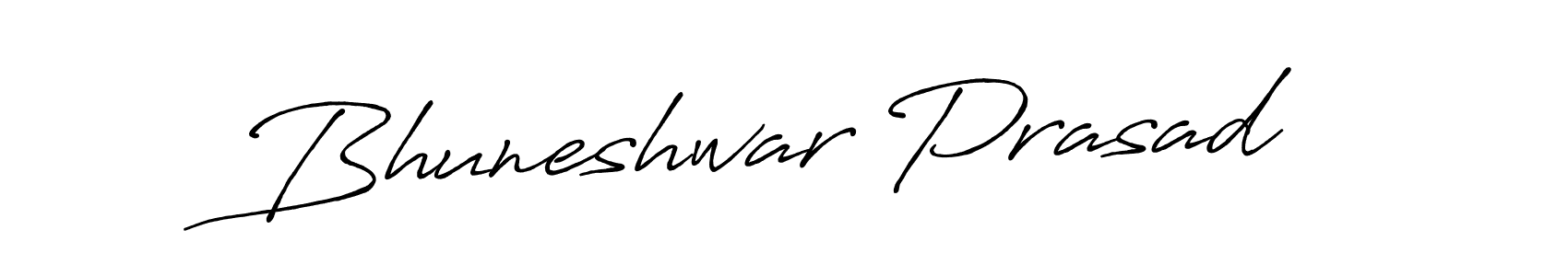 Bhuneshwar Prasad stylish signature style. Best Handwritten Sign (Antro_Vectra_Bolder) for my name. Handwritten Signature Collection Ideas for my name Bhuneshwar Prasad. Bhuneshwar Prasad signature style 7 images and pictures png