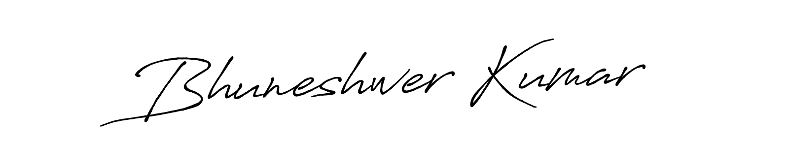 Design your own signature with our free online signature maker. With this signature software, you can create a handwritten (Antro_Vectra_Bolder) signature for name Bhuneshwer Kumar. Bhuneshwer Kumar signature style 7 images and pictures png