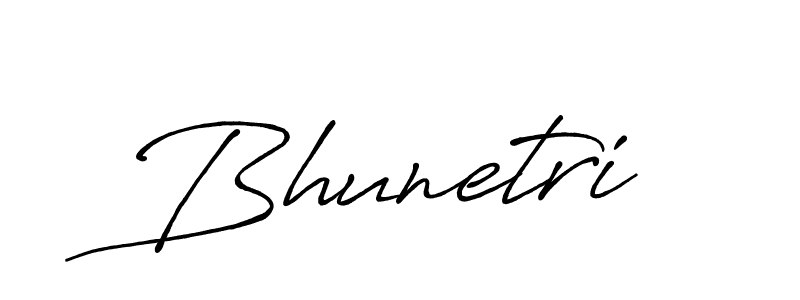 Antro_Vectra_Bolder is a professional signature style that is perfect for those who want to add a touch of class to their signature. It is also a great choice for those who want to make their signature more unique. Get Bhunetri name to fancy signature for free. Bhunetri signature style 7 images and pictures png