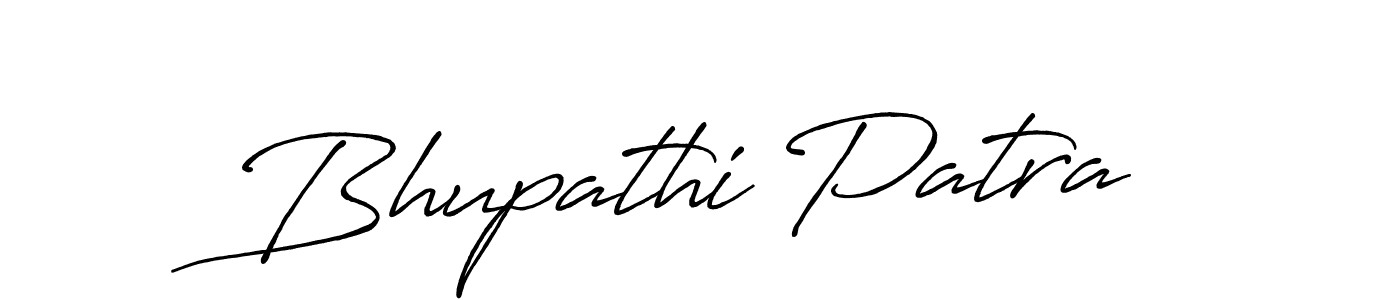 Also we have Bhupathi Patra name is the best signature style. Create professional handwritten signature collection using Antro_Vectra_Bolder autograph style. Bhupathi Patra signature style 7 images and pictures png