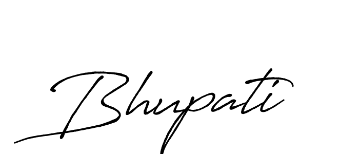 You should practise on your own different ways (Antro_Vectra_Bolder) to write your name (Bhupati) in signature. don't let someone else do it for you. Bhupati signature style 7 images and pictures png