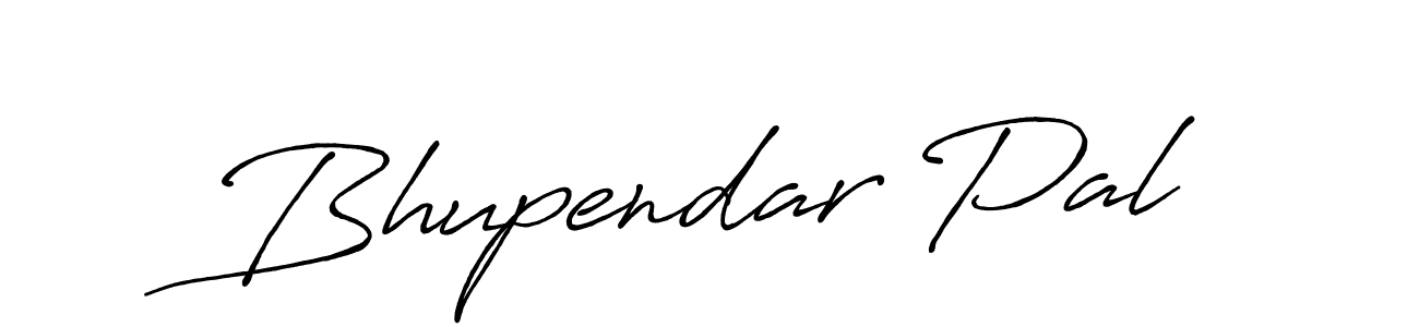 Use a signature maker to create a handwritten signature online. With this signature software, you can design (Antro_Vectra_Bolder) your own signature for name Bhupendar Pal. Bhupendar Pal signature style 7 images and pictures png