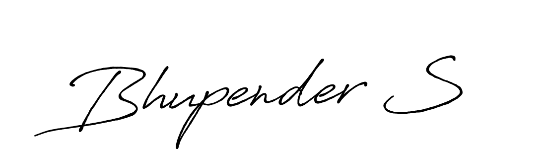 Similarly Antro_Vectra_Bolder is the best handwritten signature design. Signature creator online .You can use it as an online autograph creator for name Bhupender S. Bhupender S signature style 7 images and pictures png