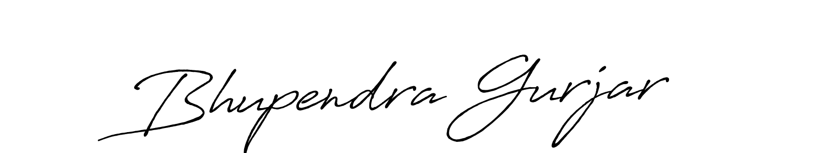 Antro_Vectra_Bolder is a professional signature style that is perfect for those who want to add a touch of class to their signature. It is also a great choice for those who want to make their signature more unique. Get Bhupendra Gurjar name to fancy signature for free. Bhupendra Gurjar signature style 7 images and pictures png