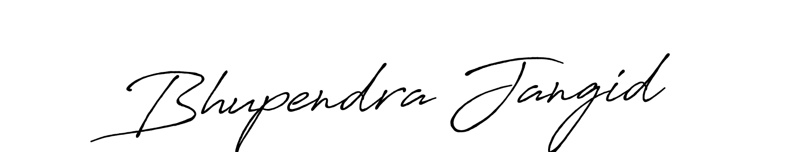 How to make Bhupendra Jangid signature? Antro_Vectra_Bolder is a professional autograph style. Create handwritten signature for Bhupendra Jangid name. Bhupendra Jangid signature style 7 images and pictures png